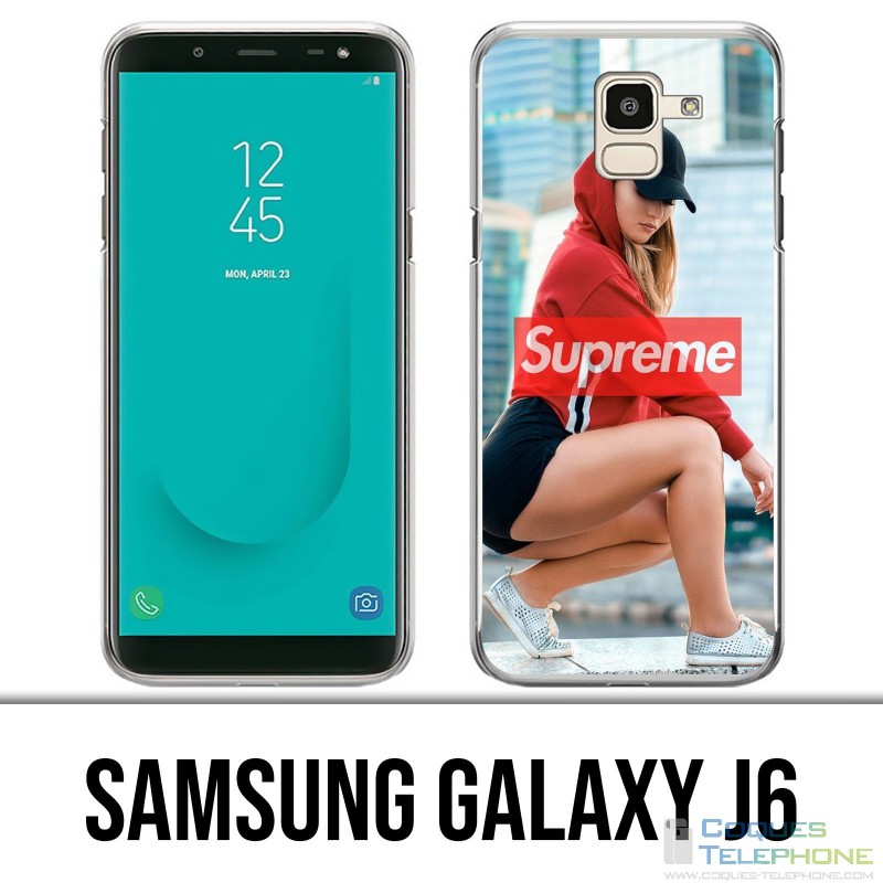 Samsung Galaxy J6 Case - Supreme Girl Back