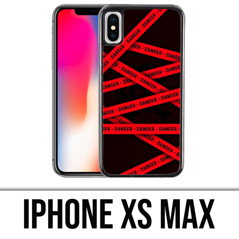 Custodia per iPhone XS Max - Avviso di pericolo