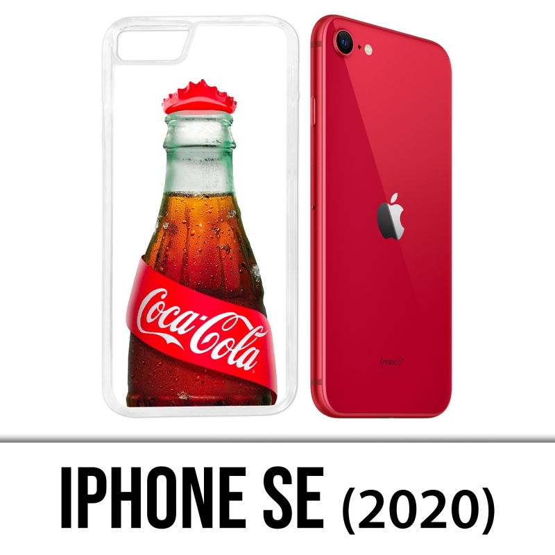 Coque iPhone SE 2020 - Bouteille Coca Cola