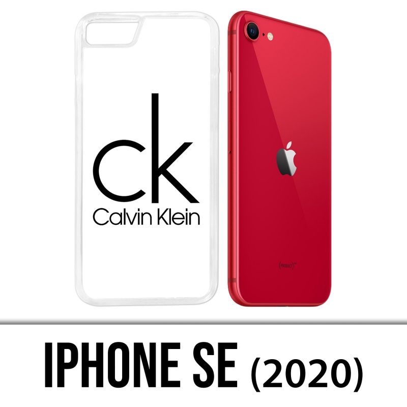 niezen werknemer Incarijk IPhone SE 2020 Case - Calvin Klein Logo White
