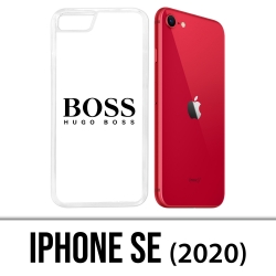 Custodia per iPhone SE 2020 - Hugo Boss bianca