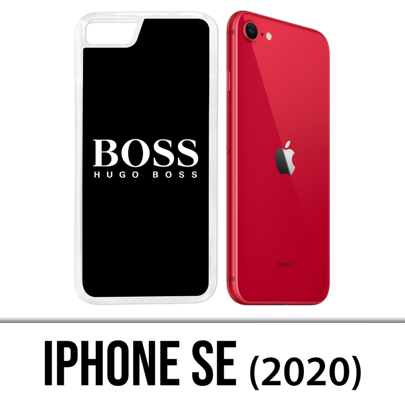 Custodia per iPhone SE 2020 - Hugo Boss nera