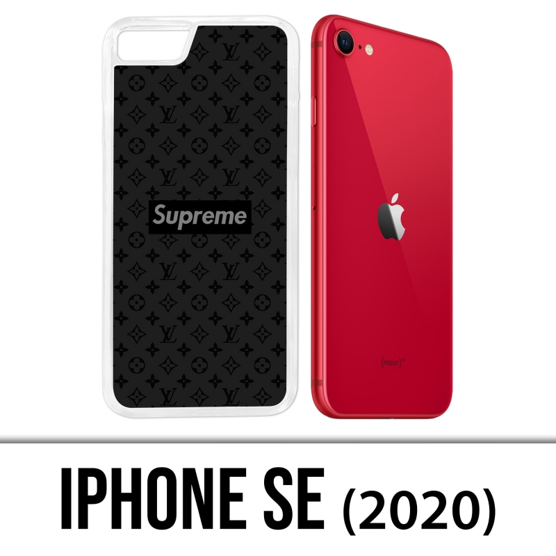 IPhone SE 2020 Case - Supreme Vuitton Schwarz