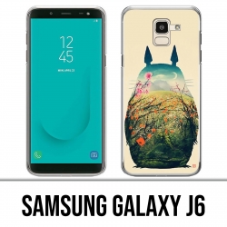 Samsung Galaxy J6 Hülle - Totoro Zeichnung