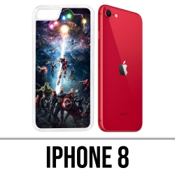 Coque iPhone 8 - Avengers...