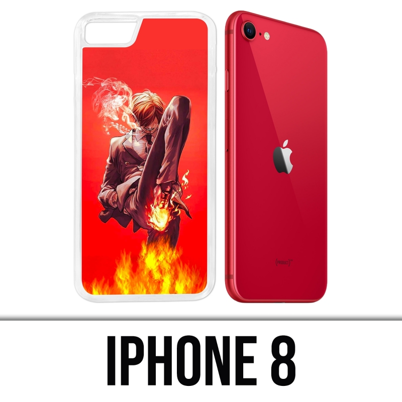 Custodia per iPhone 8 - One Piece Sanji