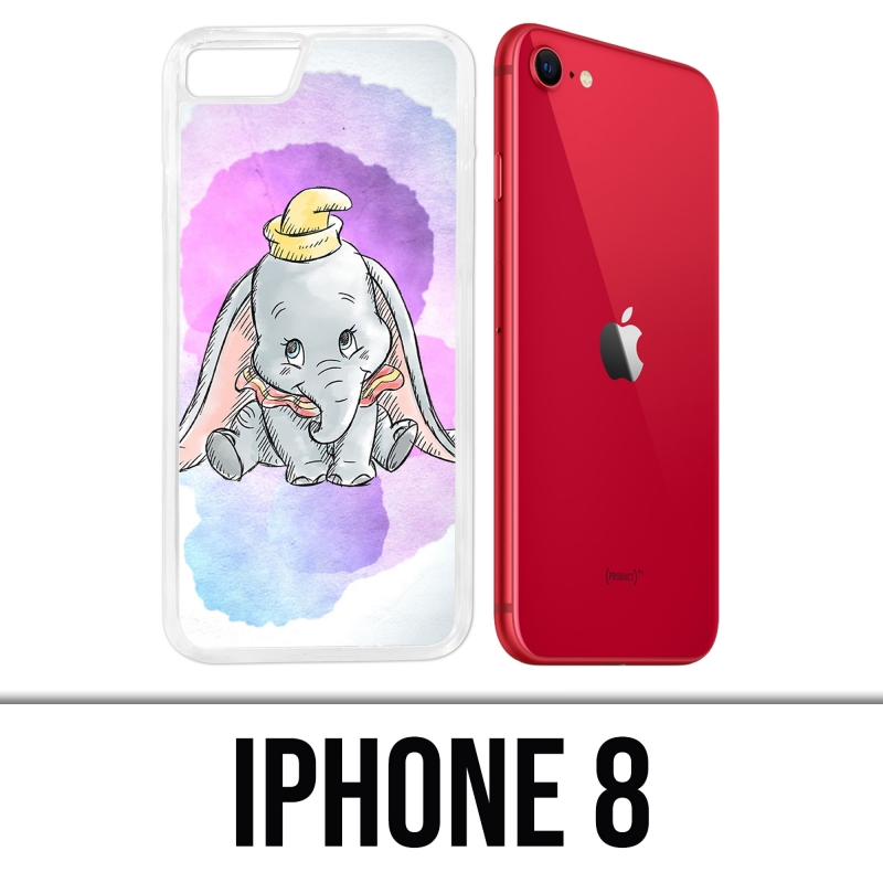 Funda para iPhone 8 - Disney Dumbo Pastel