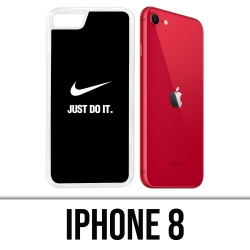 Funda para iPhone 8 - Nike Just Do It Negra
