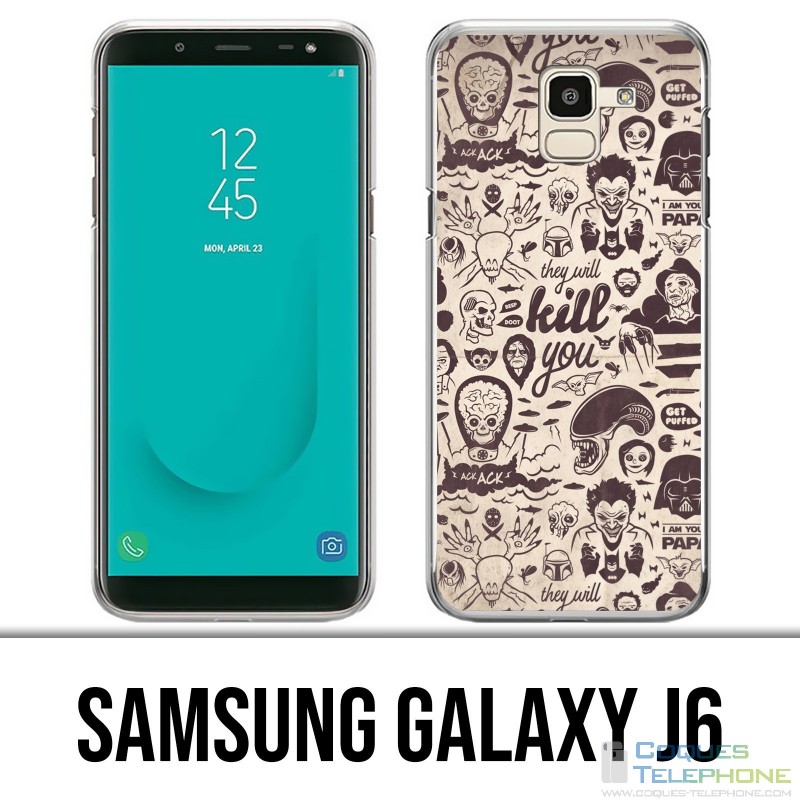 Carcasa Samsung Galaxy J6 - Naughty Kill You