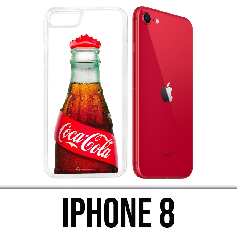 Coque iPhone 8 - Bouteille Coca Cola
