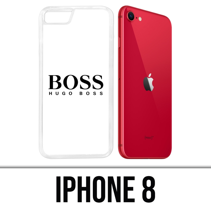 Funda para iPhone 8 - Hugo Boss Blanco