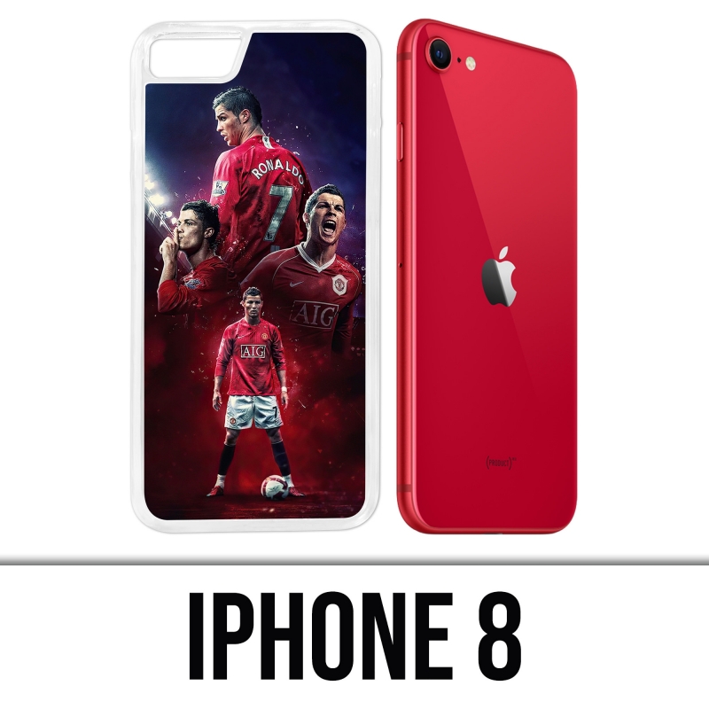 Funda para iPhone 8 - Ronaldo Manchester United