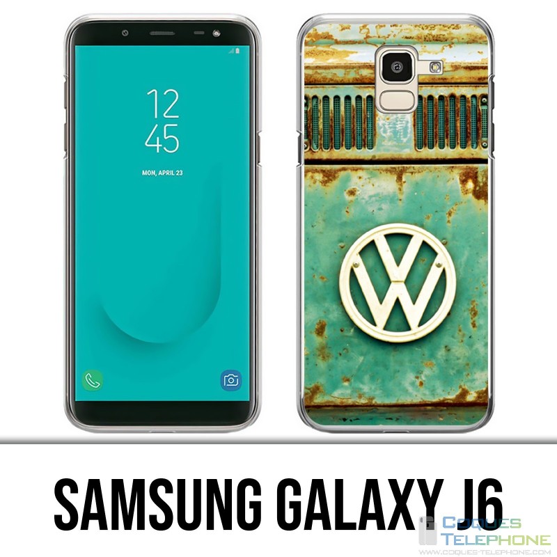 Samsung Galaxy J6 Hülle - Vintage Vw Logo