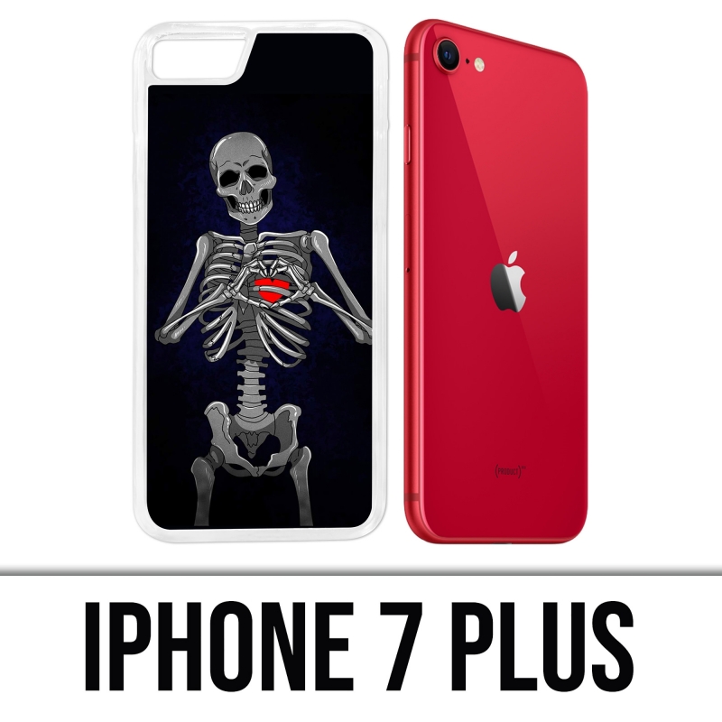 IPhone 7 Plus Case - Skelettherz