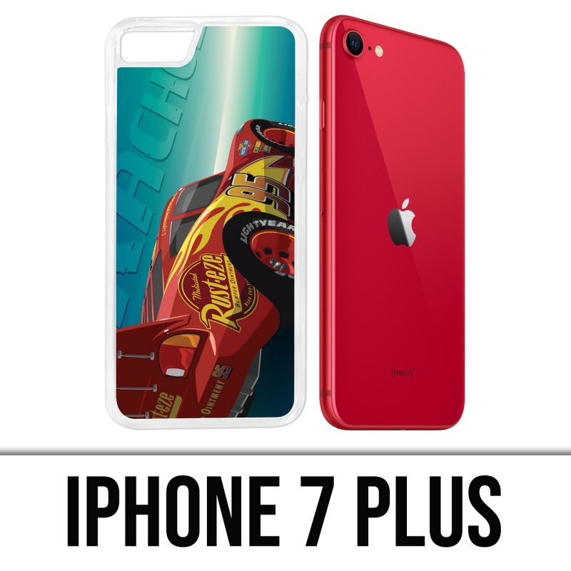 Custodia per iPhone 7 Plus - Disney Cars Speed