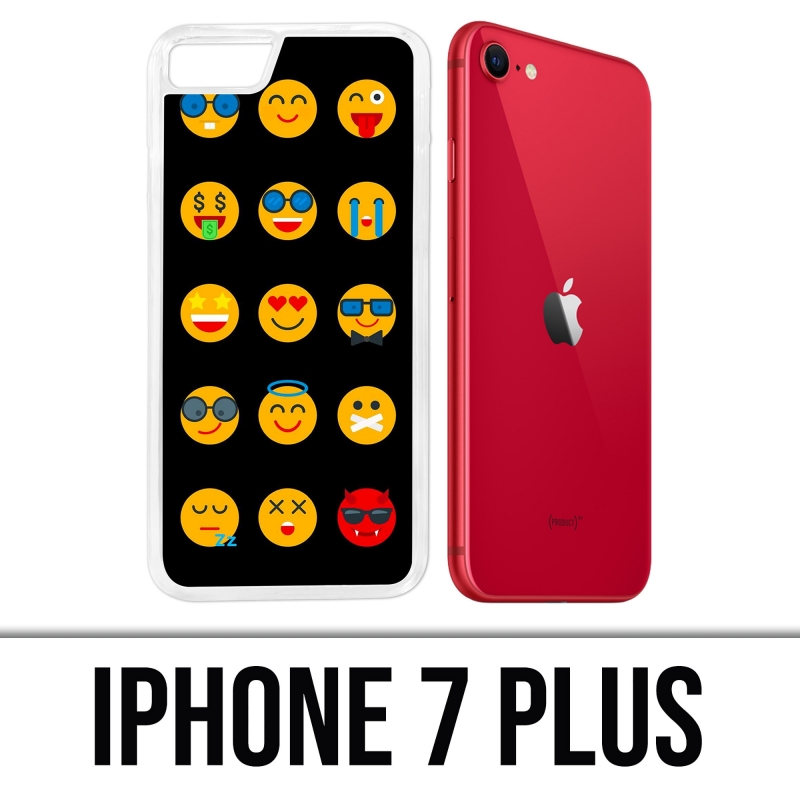 Custodia per iPhone 7 Plus - Emoji