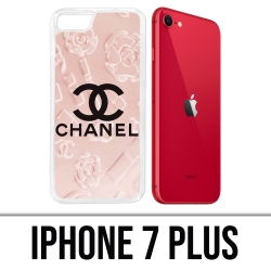 IPhone 7 Plus Case - Chanel Rosa Hintergrund