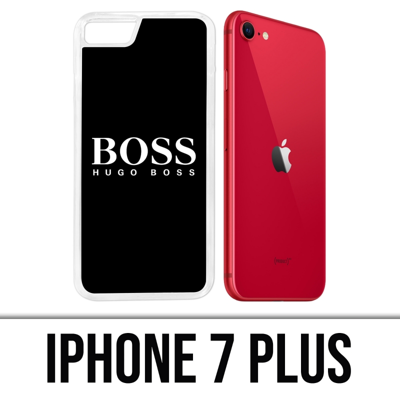 Custodia per iPhone 7 Plus - Hugo Boss nera