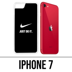 Coque iPhone 7 - Nike Just Do It Noir