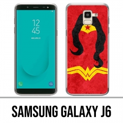 Carcasa Samsung Galaxy J6 - Arte de la Mujer Maravilla