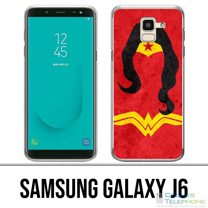 Samsung Galaxy J6 Case - Wonder Woman Art