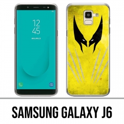 Carcasa Samsung Galaxy J6 - Xmen Wolverine Art Design