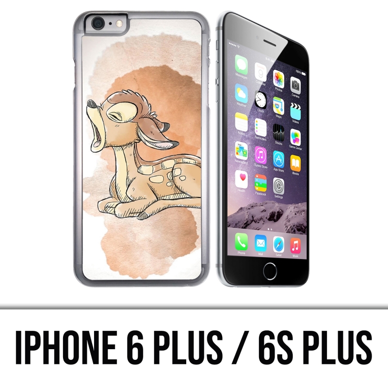 Funda para iPhone 6 Plus / 6S Plus - Disney Bambi Pastel