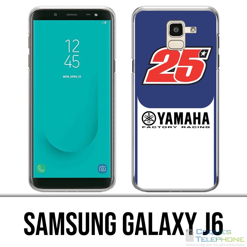Samsung Galaxy J6 Hülle - Yamaha Racing 25 Vinales Motogp
