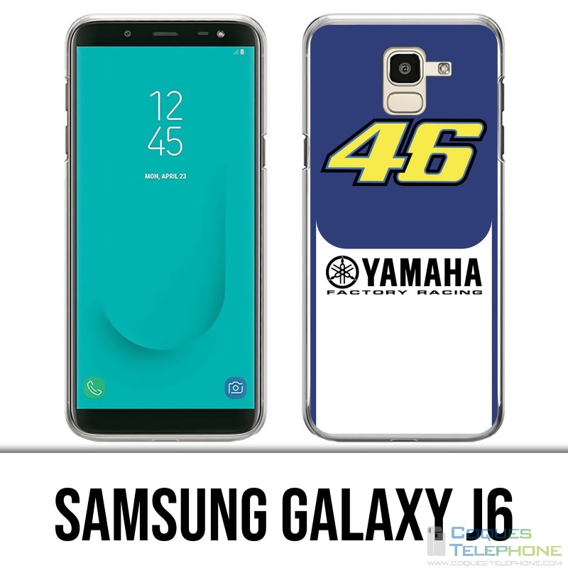 Coque Samsung Galaxy J6 - Yamaha Racing 46 Rossi Motogp