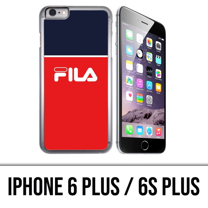 Coque iPhone 6 Plus / 6S Plus - Fila Bleu Rouge
