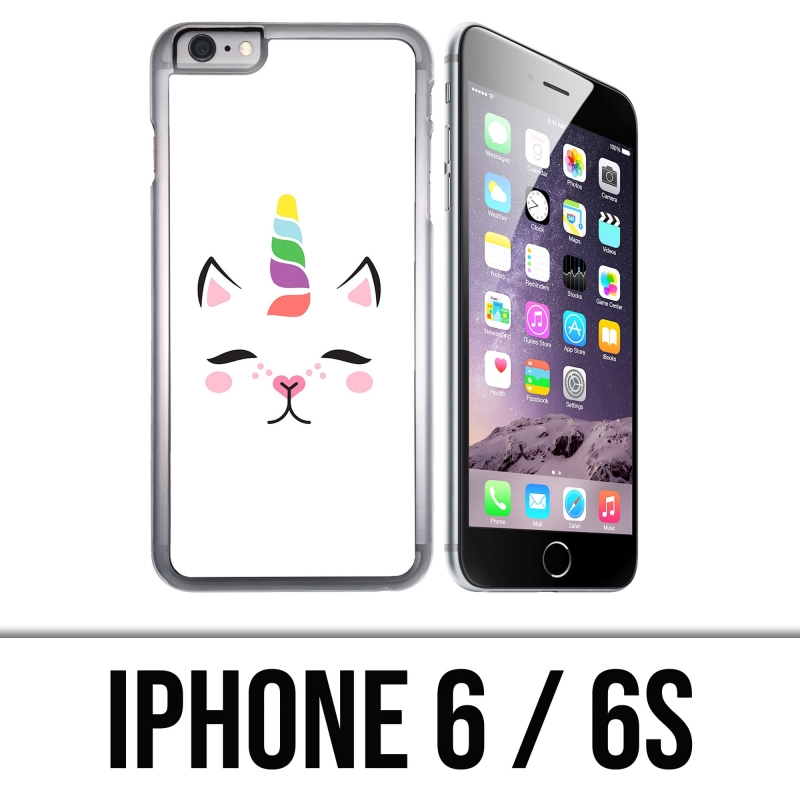 Funda iPhone 6 y 6S - Gato Unicornio