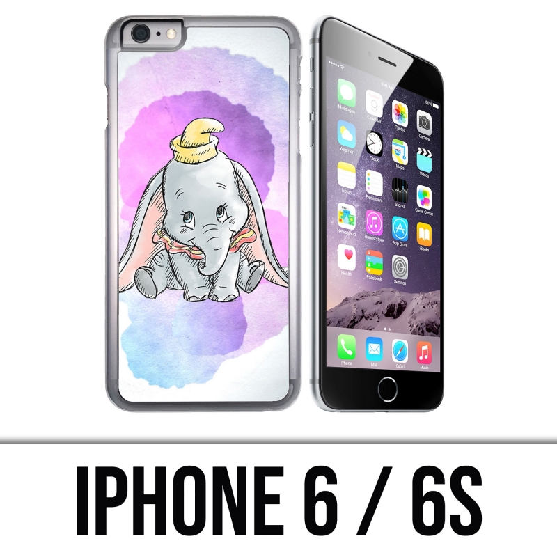 Coque iPhone 6 et 6S - Disney Dumbo Pastel