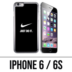 IPhone 6 und 6S Case - Nike Just Do It Schwarz