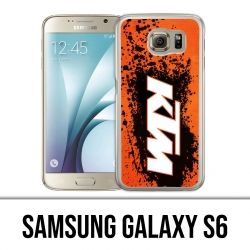 Carcasa Samsung Galaxy S6 - Logotipo Ktm Galaxy