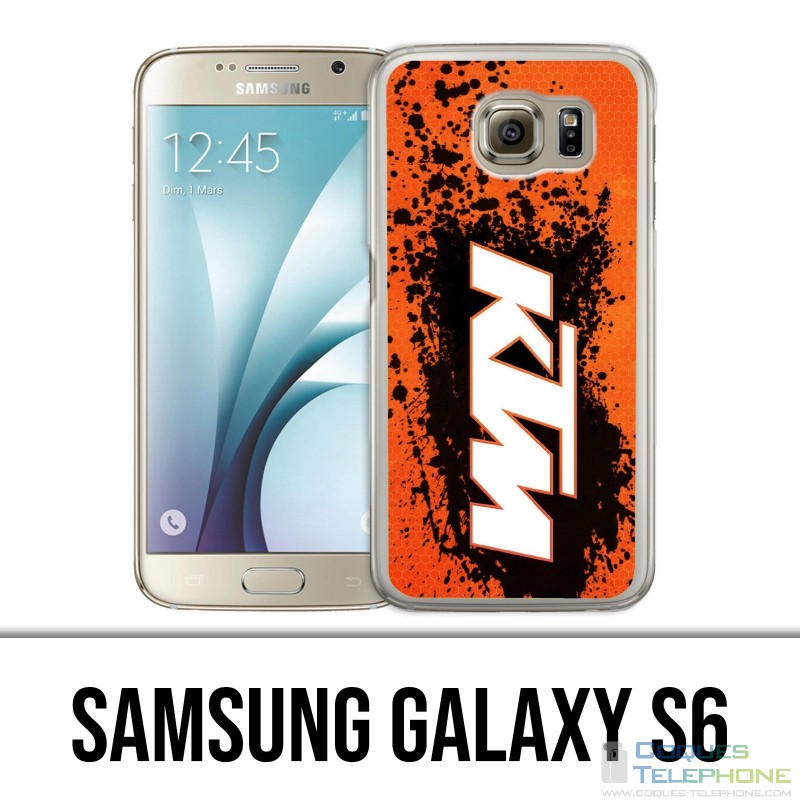 Coque Samsung Galaxy S6 - Ktm Logo Galaxy