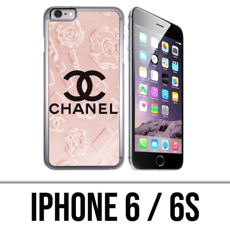 Funda para iPhone 6 y 6S - Fondo Rosa Chanel