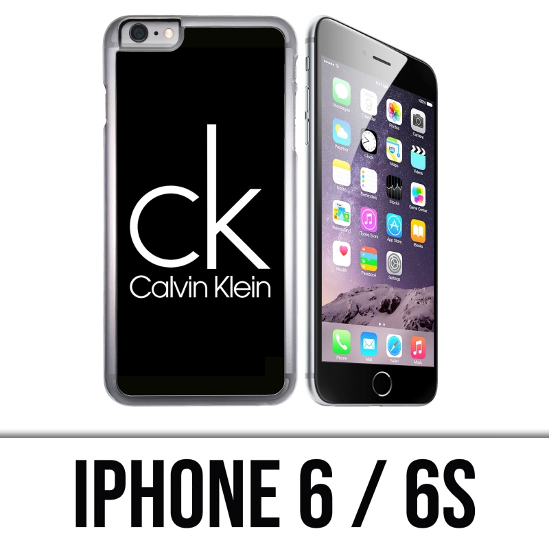 Funda para iPhone 6 y 6S - Calvin Klein Logo Black
