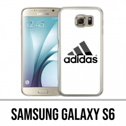 Custodia Samsung Galaxy S6 - Logo Adidas bianco