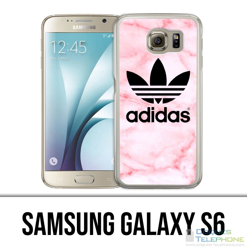 Coque Samsung Galaxy S6 - Adidas Marble Pink