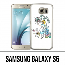 Coque Samsung Galaxy S6 - Alice Au Pays Des Merveilles Pokémon