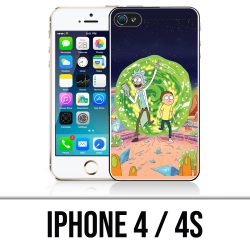 Cover iPhone 4 e 4S - Rick And Morty