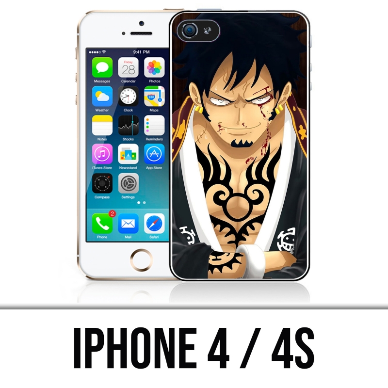 Surichinmoi staart Integraal Case for iPhone 4 and iPhone 4S - Trafalgar Law One Piece