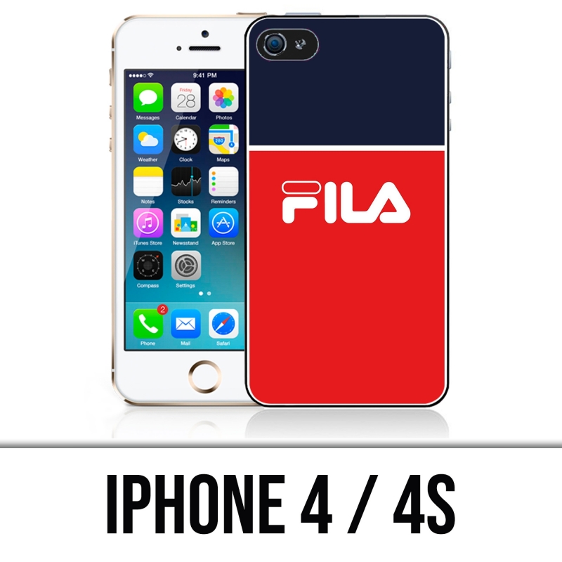 IPhone 4 und 4S Case - Fila Blau Rot