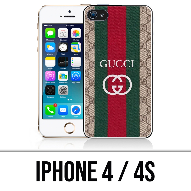 Tilhører fodspor hinanden Case for iPhone 4 and iPhone 4S - Gucci Embroidered