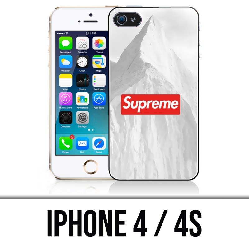 IPhone 4 und 4S Case - Supreme Montagne Blanche