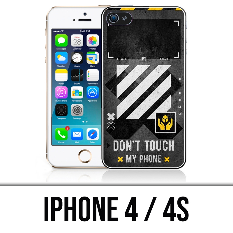 IPhone 4 und 4S Case - Weiß, inklusive Touch-Phone