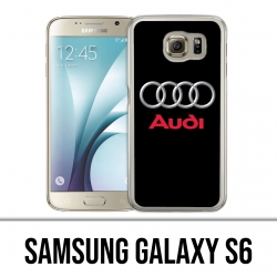 Carcasa Samsung Galaxy S6 - Audi Logo Metal