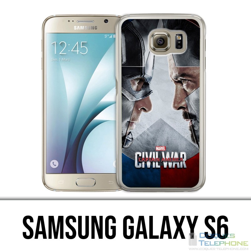 Custodia Samsung Galaxy S6 - Avengers Civil War