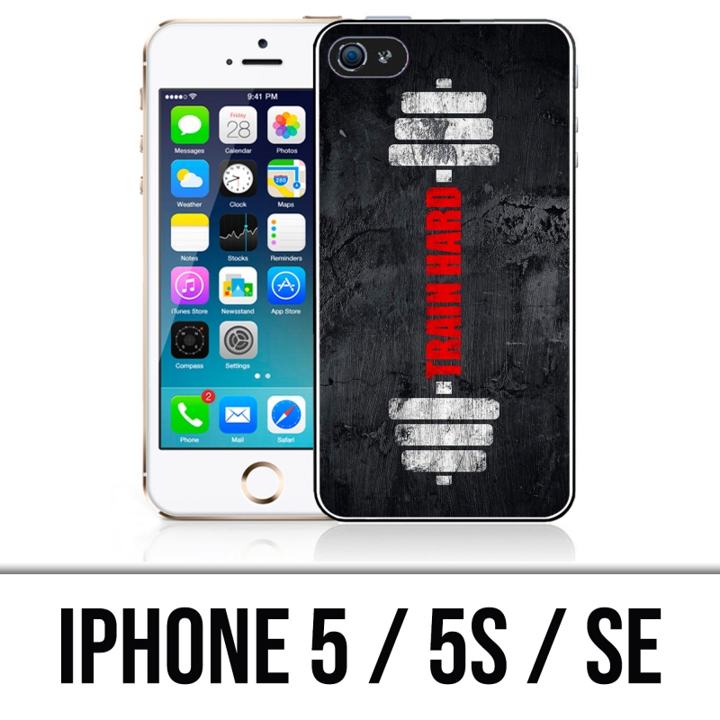 Custodia per iPhone 5, 5S e SE - Train Hard