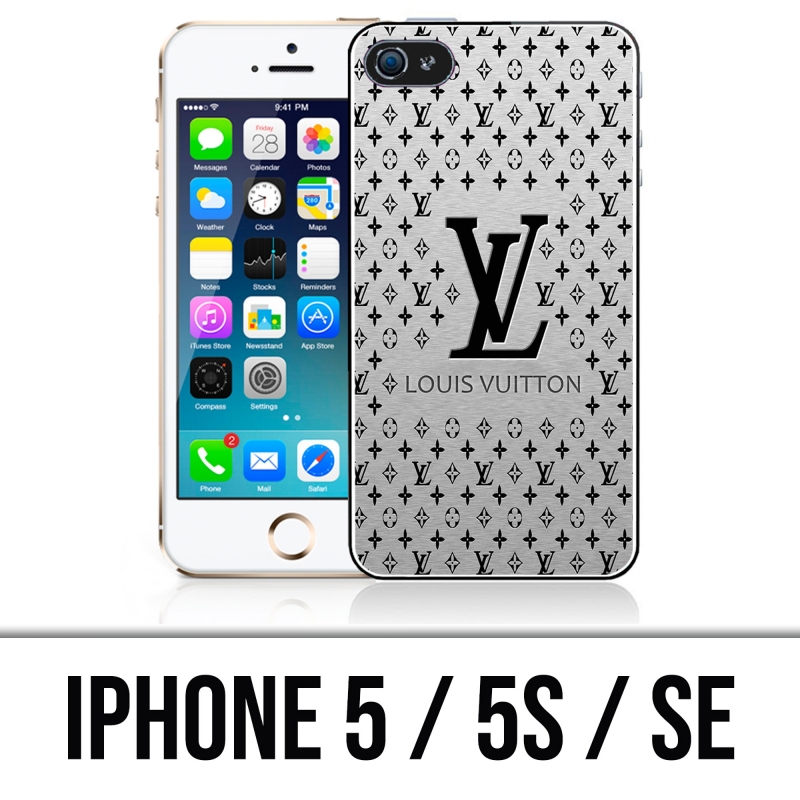 Case for iPhone 5, 5S and SE - LV Metal